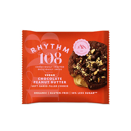 Rhythm 108 Soft-Bake Filled Cookie Chocolate Peanut Butter 50g