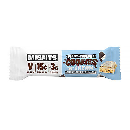 Misfits Proteinriegel Cookies and Cream 45g