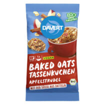 Davert Baked Oats Tassenkuchen Apfelstrudel 65g