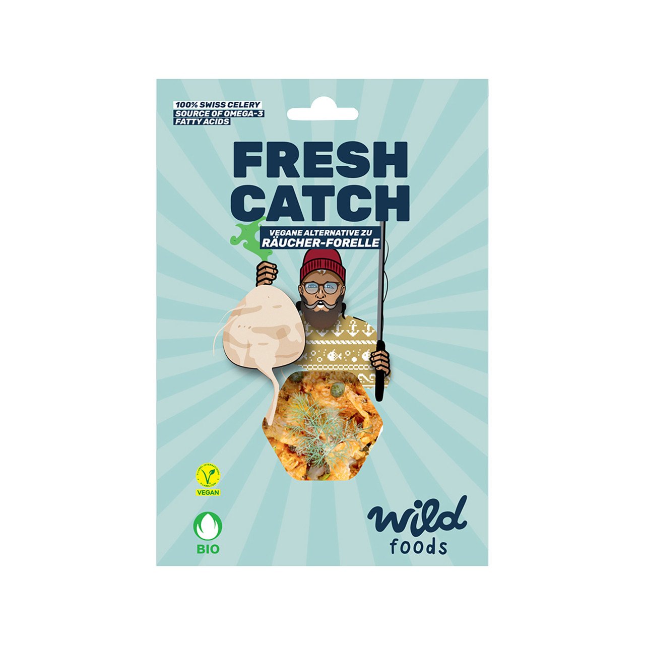 Wild Foods Fresh Catch vegane Alternative zu Räucher-Forelle 130g