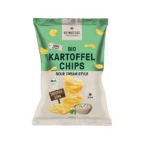 Heimatgut Bio Kartoffelchips Sour Cream Style 125g