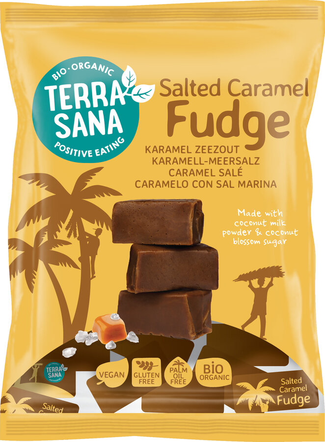 Terrasana Salted Caramel Fudge 150g