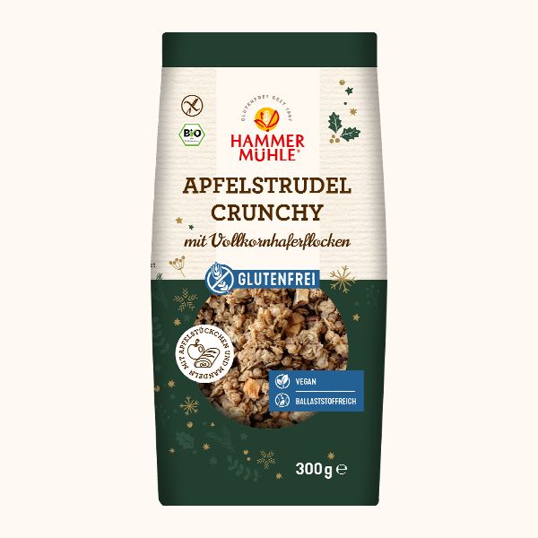 Hammermühle Apfelstrudel Crunchy Müesli 300g