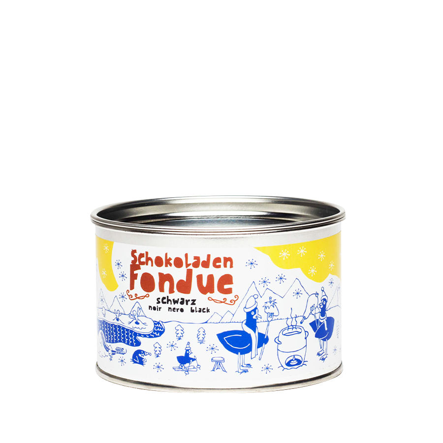 Taucherli Bio Schokoladenfondue Schwarz 250g