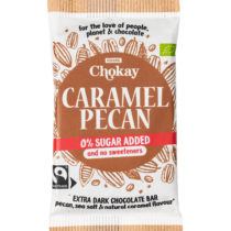 Chokay Caramel Pecan Zartbitterschokolade 70g