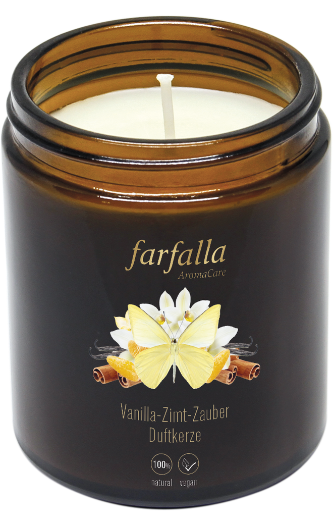 Farfalla Vanilla-Zimt-Zauber Duftkerze