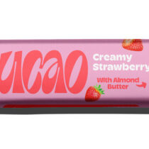 Nucao Schoko Riegel Creamy Strawberry 33g