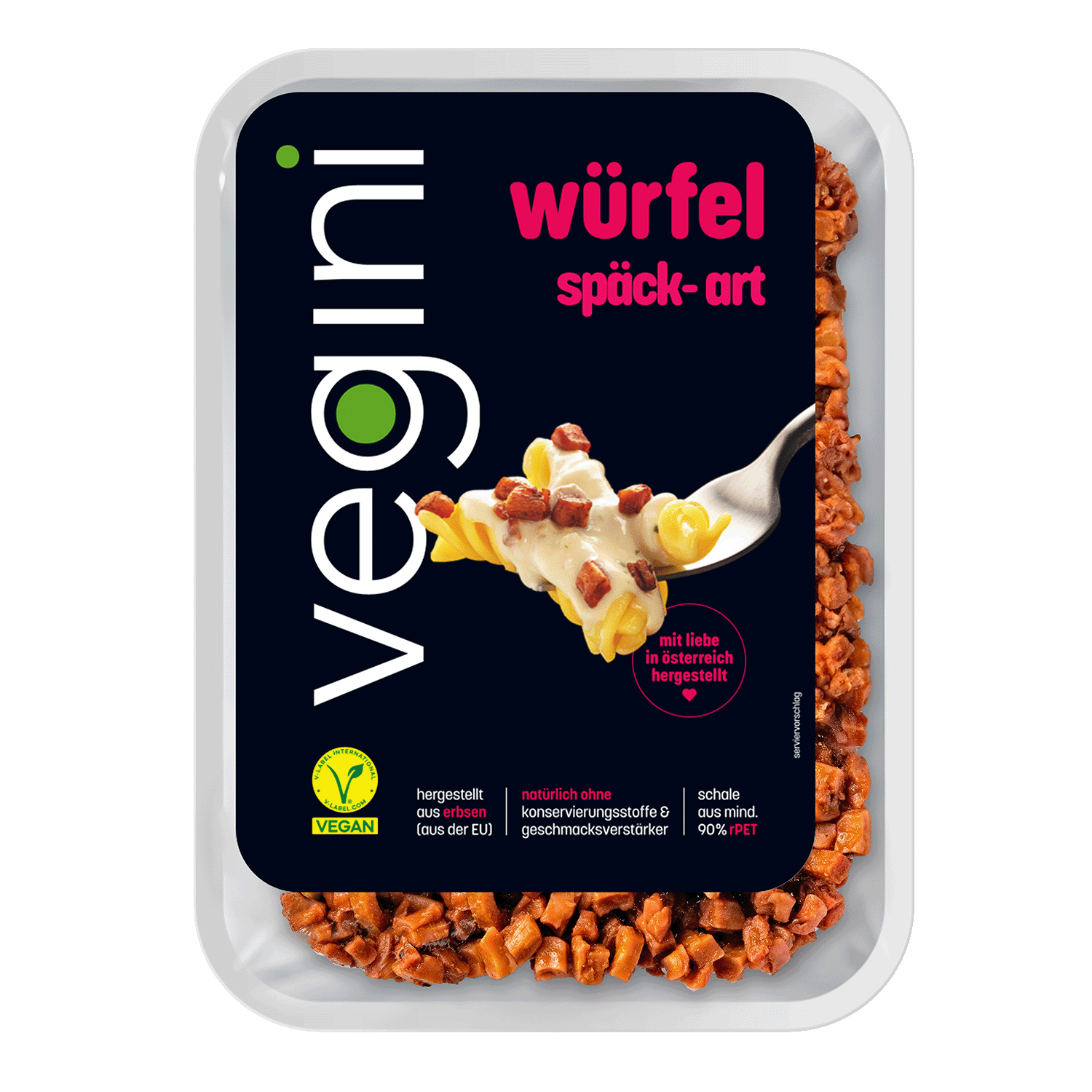 Vegini Würfel Späck Art 140g