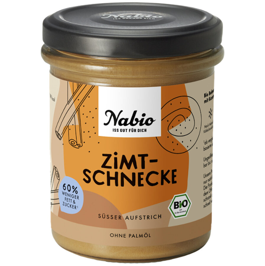 Nabio Zimtschnecke Aufstrich 175g