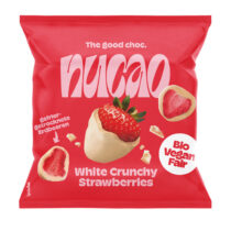 Nucao White Crunchy Strawberries 50g