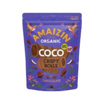 Amaizin Coco Crispy Rolls Chocolate 140g