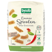 Byodo Emmer Spiralen 500g