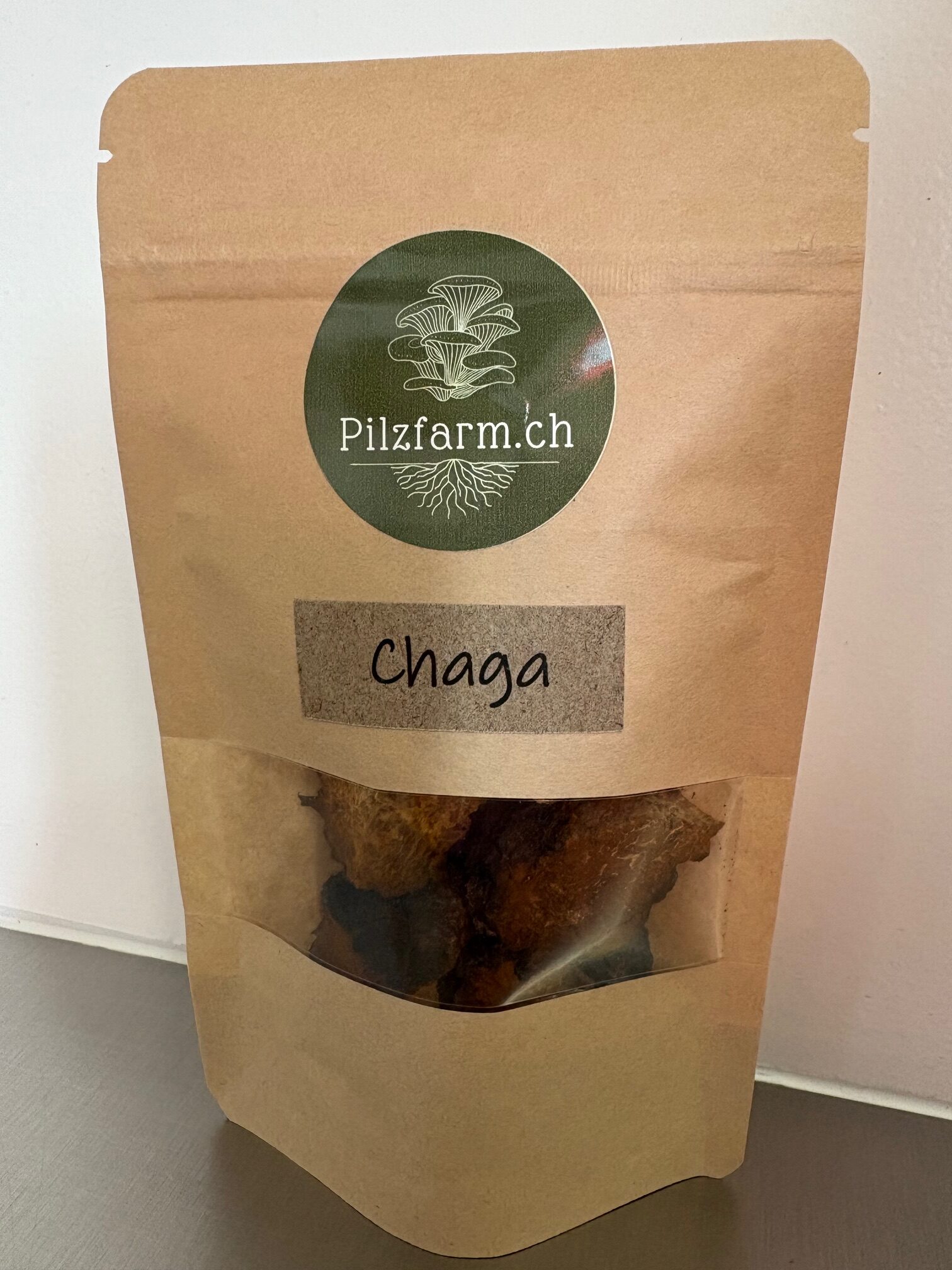 Pilzfarm Chaga für Pilz-Tee 25g