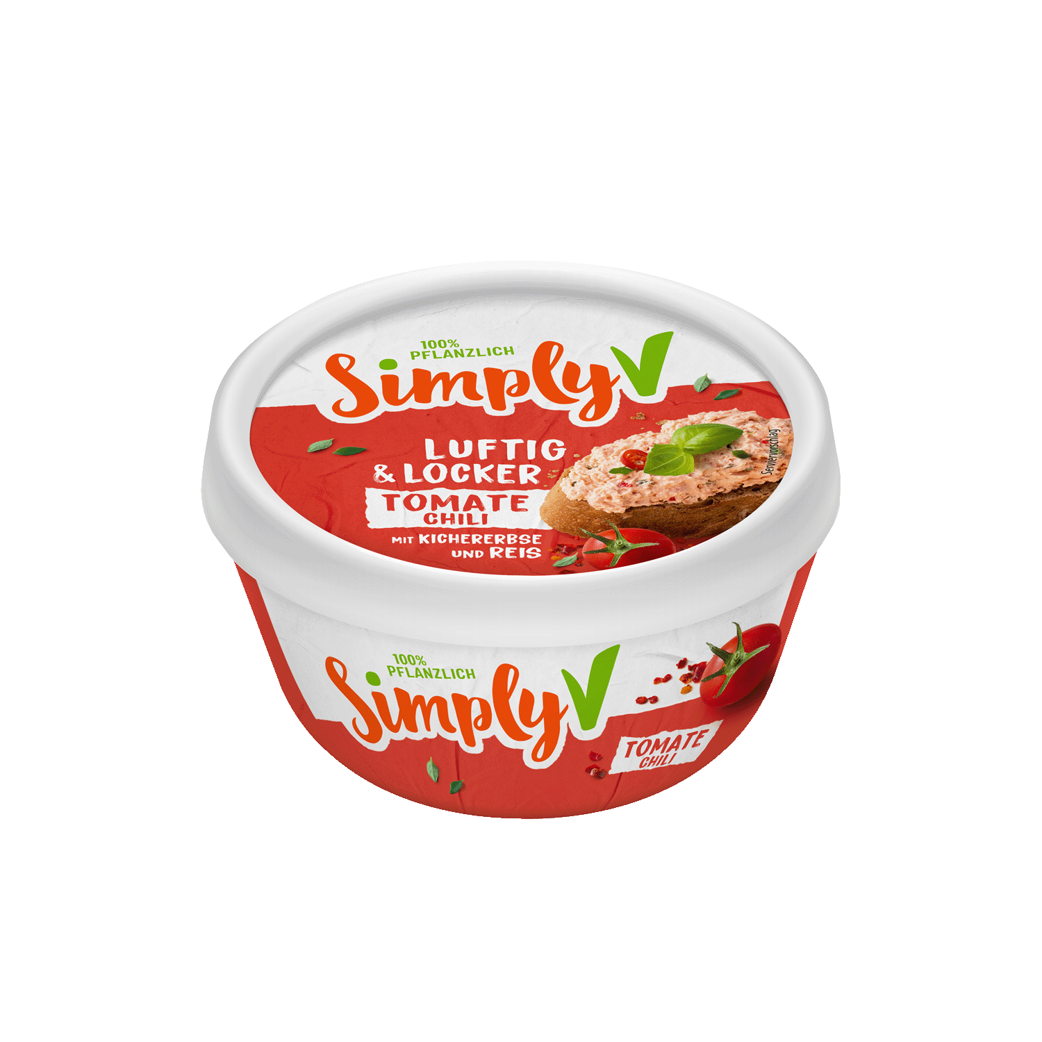 Simply V Luftig & Locker Tomate-Chili 150g