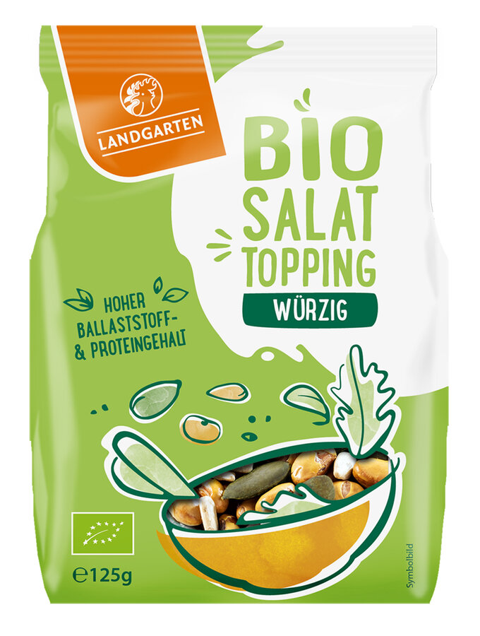 Landgarten Bio Salat Topping würzig 125g