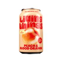 Living Things Pfirsich & Blutorange Limonade 330ml